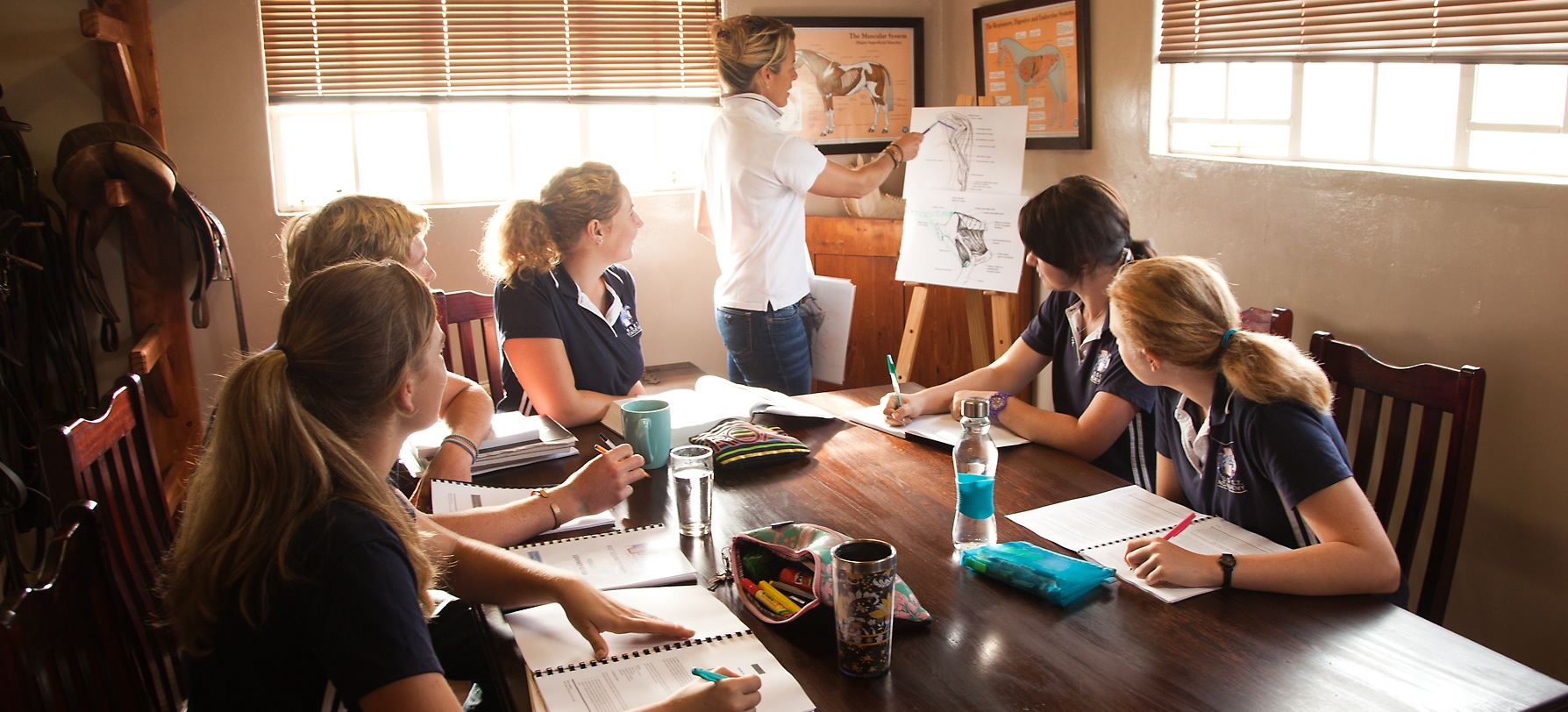 Classroom session at BSET Academy