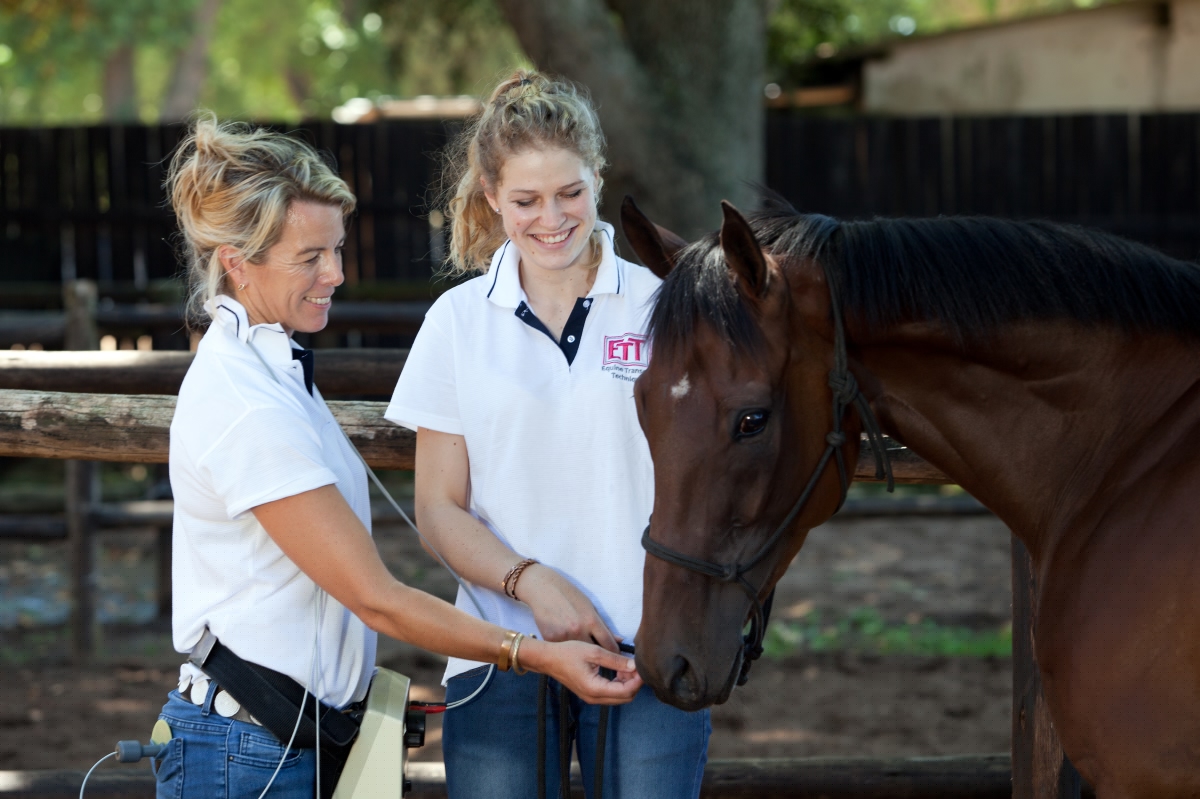 Beth Shaw demonstrating ETT technique
